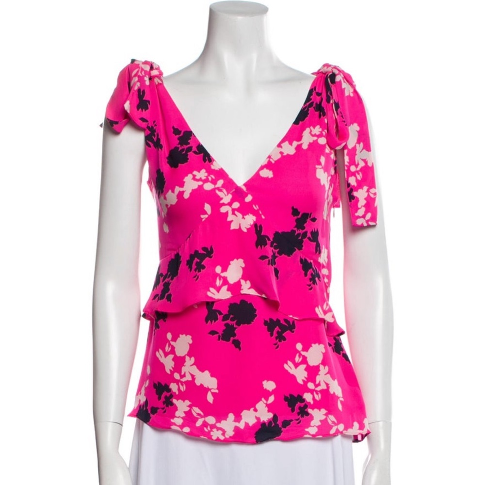Tanya Taylor Silk Blouse